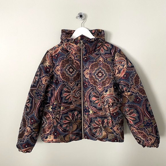 🌈 Tom Tailor Denim Women’s Quilted Pattern Jacket 🌟 - Picture 3 of 7